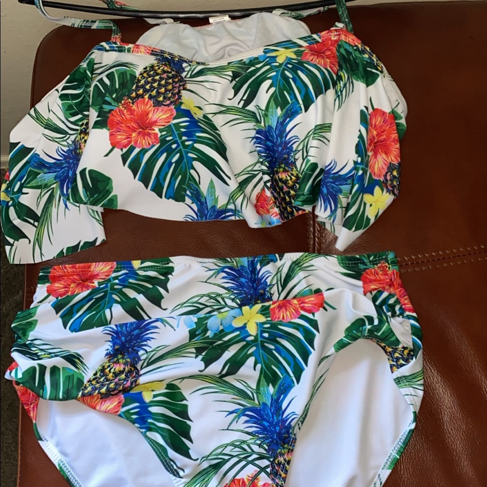 Two piece bathing suits
